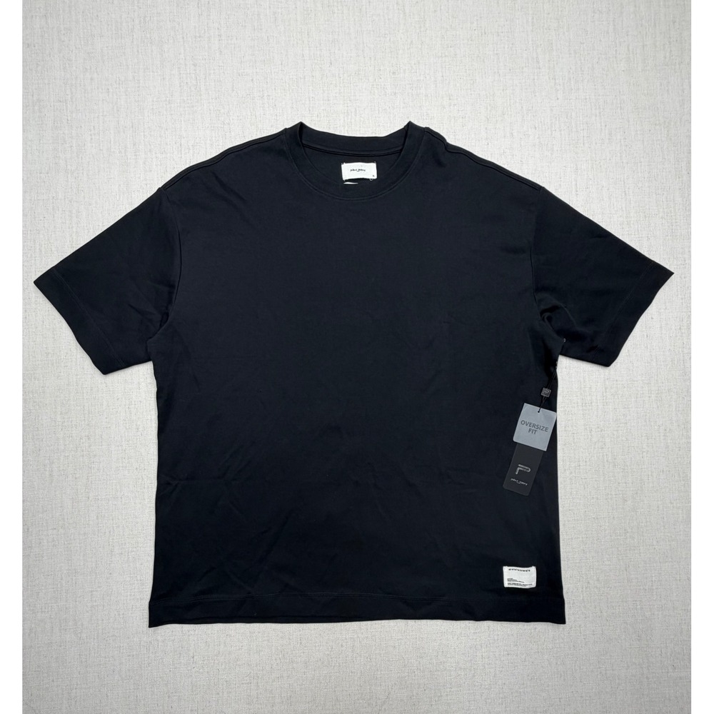 Public Supply NYC Mens Oversize Fit T-Shirt Black XL P967100-BL-B43 New